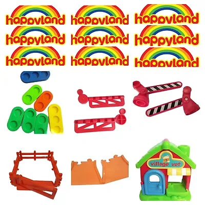 £5.49 • Buy ELC Happyland Toy Parts Train Barriers Platforms Signs Railway Gates- 