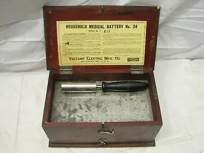 Antique Voltamp Household Battery Machine Quack Medical Shock Therapy • $89