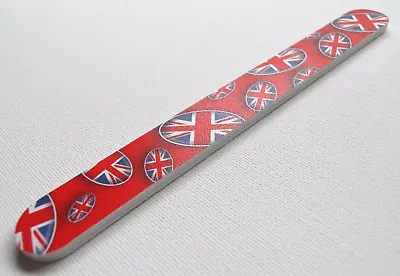 Union Jack Manicure & Pedicure Emery Board Nail File Double Sided • £2.10