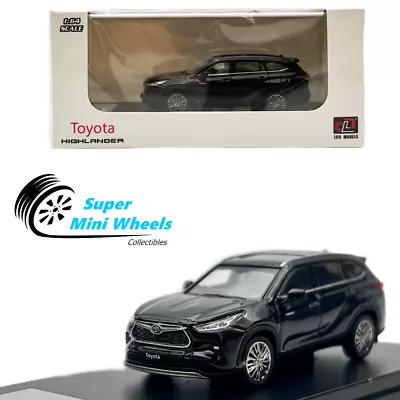 LCD Models 1:64 - Toyota Highlander Hybrid (Black) Diecast Model • $19.99