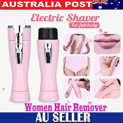 Electric Shaver Painless Physical Hair Removal Women’s Facial Trimmer Body Face • $14.99