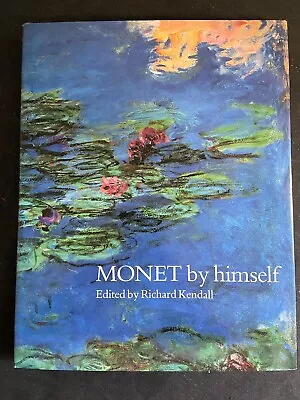  Monet By Himself  Paintings Drawings Pastels Letters - 328 Page Hardcover • $2