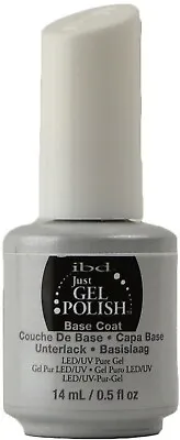 IBD Pure LED & UV Just Gel Polish 14ml ~ BASE COAT ~ • £9.85