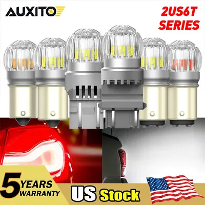 AUXITO 1157 1156 3157 3156 7443 7440 LED Brake Tail Backup Turn Signal Stop Bulb • $13.99