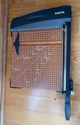 Vintage X-ACTO Paper Cutter Heavy-Duty  Guillotine Trimmer 12x12 #26312 • $26.95