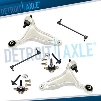 $142.14 • Buy Front Lower Control Arms + Ball Joints Sway Bars Kit For 2001-05 Volvo V70 XC70
