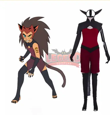 $57.54 • Buy Legend She Ra And The Princesses Of Power Catra Cosplay Costume