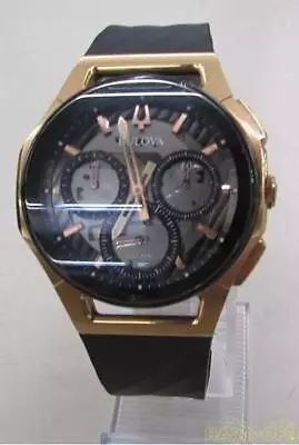 Quartz Analog Watch Model No. 98A185 BULOVA Used Watch From Japan DHL Or Fedex • $446.82