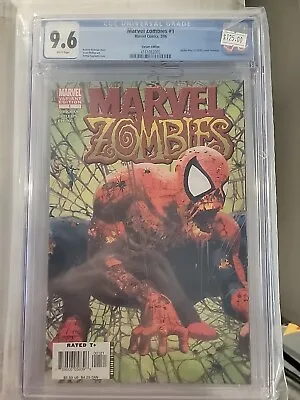 Marvel Zombies #1 - Suydam Homage Variant Cover CGC 9.6 NM+ 2006 - Spider-Man 90 • $125