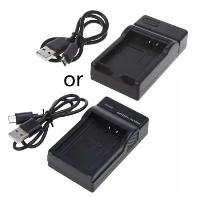 Battery Charger For Canon EOS1100D LP-E10 E0S1200D Kiss X50 Rebel T3 Portable • $12.38