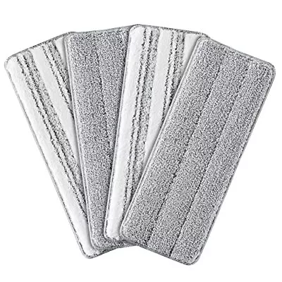 JOYMOOP Flat Mop Pads Microfiber Mop Cleaning Pads  Assorted Colors  Sizes  • $8.51