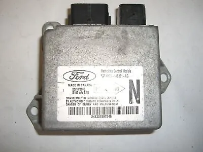 05-06 Ford Mustang 4r33-14b321-ag Air Srs Supplemental Safety Restraint Module • $34.97