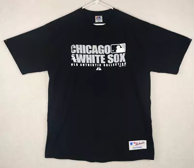 2007 Chicago White Sox Majestic MLB Authentic Collection Men's XL T-shirt 5008 • $13.99