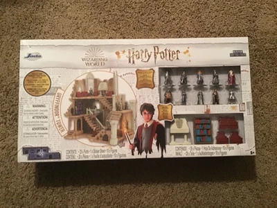 $12 • Buy HARRY POTTER Playset With 10 MetaFigs Wizarding World Gryffindor Tower NEW