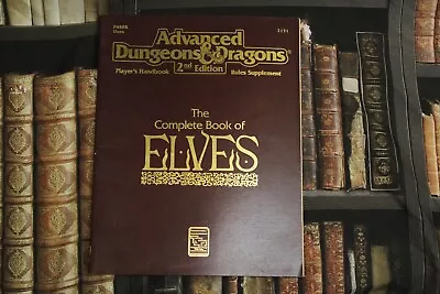 Dungeons & Dragons TSR Players Handbook Book Of Elves [II] • $25