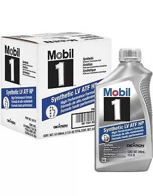 Mobil 1 124715 Synthetic LV ATF HP Case (6 Quarts) • $40