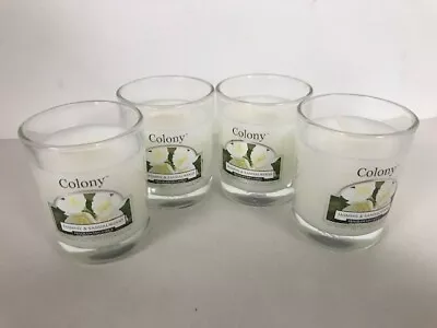 Wax Lyrical Colony Jasmine & Sandalwood Votive X4 - 14 Hour Burn Time Each • £11.35