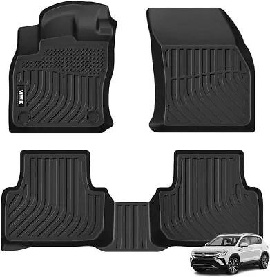 1SET Floor Mats For VW Taos 2022-2024 Rubber All Weather Waterproof Liners • $63.35