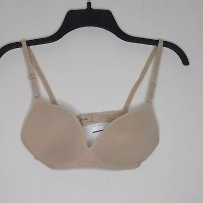 Vassarette Women's Padded Wireless Tee Shirt Bra Tan 36A B17 • $19.99