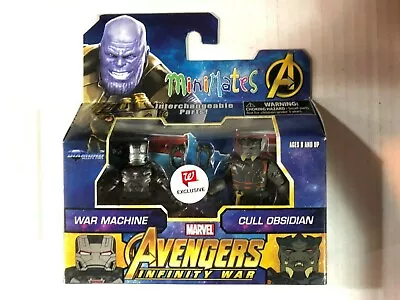 Marvel Avengers Infinity War Machine Cull Obsidian Minimates Figure Pack Diamond • $18