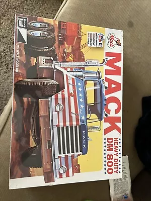 Mack Heavy Duty Dm 800 Semi Truck Cab 1/25 Mpc Model Kit Rare Hard To Find • $35