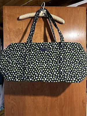 Vera Bradley Large Duffel Travel Bag In Lucky Dots • $45