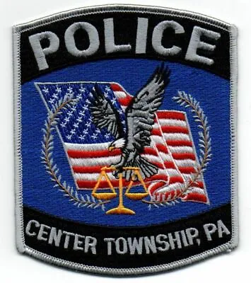Pennsylvania Pa Center Township Police Nice Shoulder Patch Sheriff • $4.99