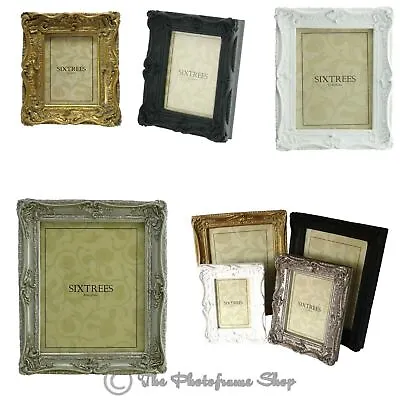 £26.99 • Buy Ornate Swept Shabby Chic Vintage Antique Style Photo Frames 6x4 7x5 8x6 10x8inch