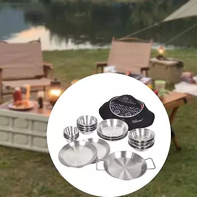 Camping Cutlery Picnic Cookware Picnic Equipment Set • £86.03