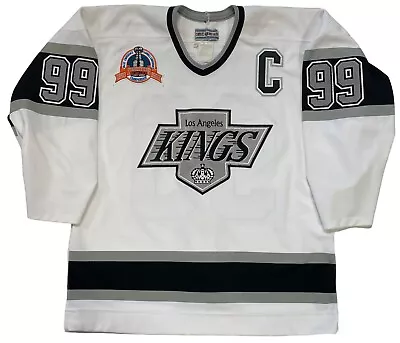 Wayne Gretzky 1993 Stanley Cup Los Angeles Kings Ccm Authentic Jersey 48 • $749.99