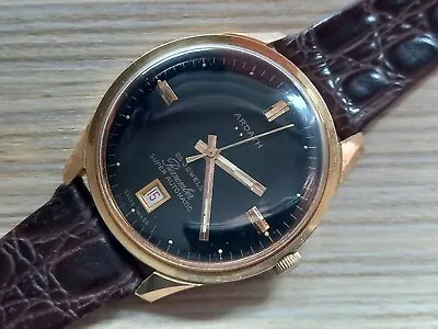 Vintage Ardath Remember Super Automatic Men`s Watch - Excellent 1970s • $169