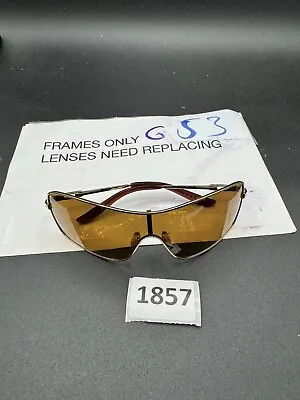 OO4073-05 Oakley Distressed Polished Gold / Bronze Polarized Sunglasses • $52.24