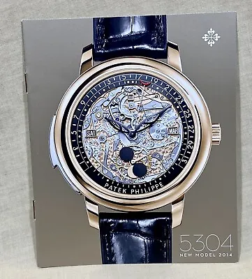 PATEK PHILIPPE 2014 Booklet 5304 Grand Complication Minute Repeater Calendar / • £155.99