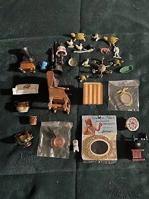 Doll House Mixed Lot Of Odds And Ends Vintage • $2.99