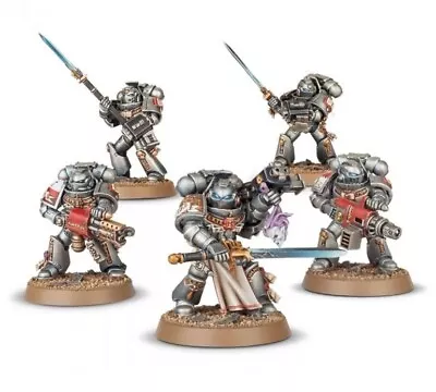 Grey Knights Strike Squad (5x Figures) New On Sprue Warhammer 40k Games Workshop • £11.21