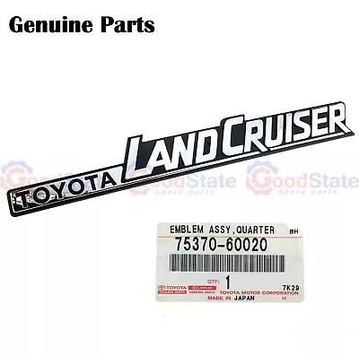 Genuine Toyota LandCruiser 75 70 Series PZJ HZJ FZJ FJ BJ RJ Front Badge Emblem • $54.76