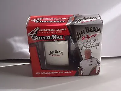 $14.95 • Buy JB2 Collectable  Jim Beam Racing Hip Flask NEW