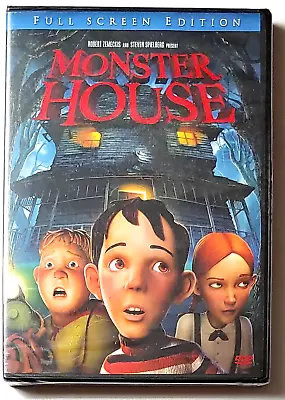 Monster House [DVD] Full-Screen Edition - 2006 Columbia Pictures - BRAND NEW • $4.89