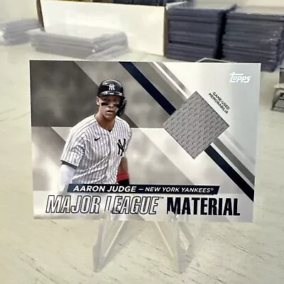 2024 Topps Series 1 AARON JUDGE Major League Materials #MLM-AJ Relic Yankees  • $9.99