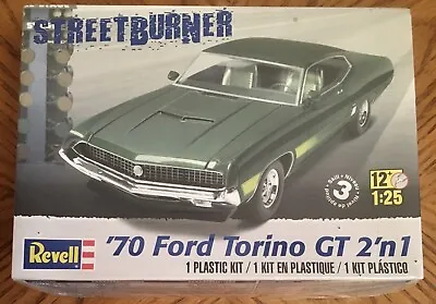 Revell Monogram '70 Ford Torino GT 2n1 1/25 Scale Plastic Model Kit *SEALED RARE • $69.99