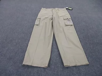 Redhead Pants Adult 36 X 32 Beige Cargo Lined Pockets Outdoors Mens NEW • $24.95