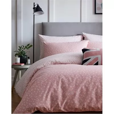 £34.99 • Buy Jack Wills Ditsy Floral Pink Duvet Cover Set - REVERSIBLE - KING Size