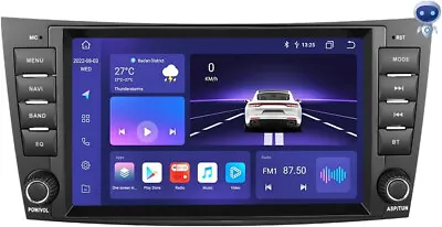 For Mercedes Benz W211 E320 E350 CLS500 8Core Android 12 Car Radio GPS Navi WIFI • $196.99