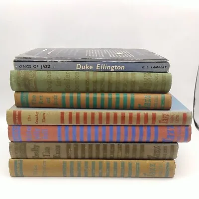Jazz Club Book Selection 7 Books Blues Duke Ellington Etc.  • £34.95