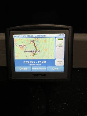 £5 • Buy TomTom One 3rd Edition N14644 Sat Nav 512mb Working