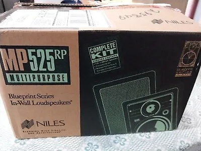 Niles Blueprint Series In-wall Loudspeakers MP525 Complete Kit New • $39.99