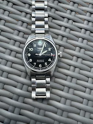 Longines Spirit Men's Matte Black Watch - L3.810.4.53.6 • $1000