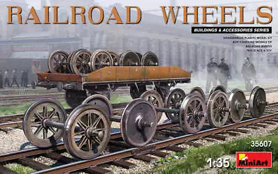 Mini Art 35607 1:35 Railroad Wheels • £10.80