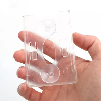 2x Interior Parts Card Sleeve Holder Clear For Car Windshield Auto Accessories  • $6.47