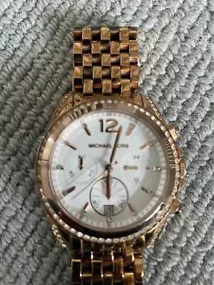 Michael Kors Watch Rose Gold DiamantÉ • £28